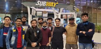 बुखारेस्ट से दस राजस्थानी विद्यार्थी पहुँचे मुंबई