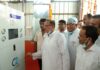 शिक्षा मंत्री डॉ. कल्ला ने जिला अस्पताल में किया ऑक्सीजन जनरेशन प्लांट का लोकार्पण