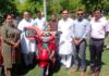 विशेष योग्यजनों को स्कूटी वितरित : कोई पात्र नहीं रहे लाभ से वंचित: आपदा प्रबंधन मंत्री गोविंद राम मेघवाल