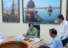 जिला कलक्टर ने ली फ्लेगशिप योजनाओं की समीक्षा बैठक : विभागीय अधिकारी सम्पर्क पोर्टल पर लम्बित प्रकरणों का समय रहते निस्तारण सुनिश्चित करावें – जिला कलक्टर