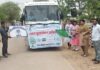 विभिन्न अभियानों व कल्याणकारी योजनाओं के प्रचार-प्रसार के लिए मोबाईल वैन को दिखाई हरी झण्ड़ी