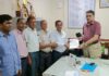 राजस्थान राजस्व अधीनस्थ लेखा सेवा संघ ने प्रमोशन हेतु विभागीय पदोन्नति बैठक आयोजित करवाने को लेकर रजिस्ट्रार को सौंपा ज्ञापन