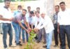 ई.सी.बी. में सघन वृक्षारोपण अभियान, लगाये 150 से अधिक पोधे
