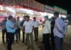 जिला कलेक्टर आलोक रंजन ने देर रात मेला की व्यवस्थाओं का किया अवलोकन