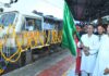 मुख्यमंत्री ने पैलेस ऑन व्हील्स को हरी झंडी दिखाकर किया रवाना : शाही रेल का पुनः संचालन हमारे लिए गर्व की बात मुख्यमंत्री