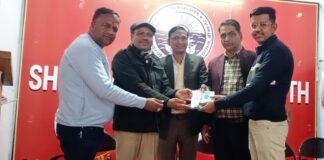 जनसंपर्क कार्यालय द्वारा एनएसपी और एमएस कॉलेज में दी फ्लेगशिप योजनाओं की जानकारी : डाउनलोड करवाया सुजस मोबाइल ऐप