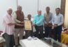 वरिष्ठ साहित्यकार श्रीमती लोकेश झा का हुआ नागरिक अभिनंदन