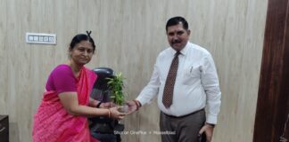 डॉ. गुंजन सोनी ने किया अतिरिक्त प्राचार्य कार्यालय कक्ष का उद्गाटन