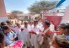 ऊर्जा मंत्री भंवर सिंह भाटी ने मियाकौर में किया सड़क का उद्घाटन