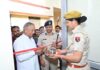 विधायक गौड़ व एसपी ने किया पुरानी आबादी थाने में स्वागत कक्ष का लोकार्पण