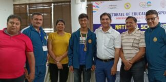 66वें नेशनल स्कूल गेम्स : बीकानेर की युक्ति और उदयपुर के प्रणय ने जीते व्यक्तिगत गोल्ड मेडल