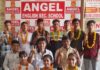 शानदार रहा एंजेल स्कूल का बोर्ड परीक्षा परिणाम