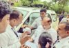 नर्सेज का धरना बहारवे दिन जारी, जिला अस्पताल नर्सेज ने संभाला मोर्चा : माननीय डॉ बी डी कल्ला साहब को सौंपा ज्ञापन