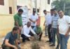 सी आई डी (सी बी) रेंज सेल परिसर व यातायात थाना पुलिस परिसर में रोटरी मरुधरा का पौधरोपण कार्यक्रम