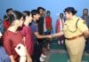 जूनियर स्टेट चैंपियनशिप बैडमिंटन प्रतियोगिता का उद्घाटन जिला पुलिस अधीक्षक तेजस्विनी गौतम द्वारा