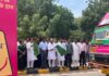 शिक्षा मंत्री ने एलईडी मोबाइल वैन को हरी झंडी दिखा किया रवाना