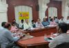 शिक्षा मंत्री डॉ कल्ला ने की विभिन्न विकास कार्यों की प्रगति की समीक्षा : स्वीकृत कार्यों को तत्काल प्रभाव से प्रारंभ करवाने के दिए निर्देश