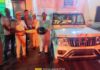 मुक्ता प्रसाद थाने को शिक्षा मंत्री ने किया वाहन भेंट