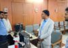 जिला निर्वाचन अधिकारी भगवती प्रसाद कलाल ने किया कंट्रोल रूम का निरीक्षण