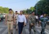 विधानसभा चुनाव को लेकर जिला निर्वाचन अधिकारी एवं जिला पुलिस अधीक्षक के नेतृत्व में पुलिस और सीआरपीएफ कंपनी ने शहर में निकाला फ्लैग मार्च