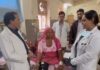 पीबीएम के डॉ. बी.एल. खजोटीया ने नव वर्ष के पहले दिन किया घुटना प्रत्यारोपण का सफल ऑपरेशन