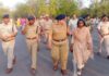 पुलिस एवं प्रशासन ने निकाला संयुक्त फ्लेगमार्च : भयमुक्त एवं निष्पक्ष मतदान सर्वोच्च प्राथमिकता- जिला निर्वाचन अधिकारी