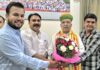 कानून मंत्री बने अर्जुनराम मेघवाल दिल्ली निवास पर बीकानेर से बधाई देने वालो का लगा तांता