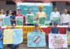 नशा मुक्ति अभियान की वर्षगांठ पर विद्यार्थियों ने ली नशे से दूर रहने की शपथ