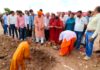 विधायक और महापौर ने जलदाय विभाग के टंकी निर्माण कार्य का किया भूमि पूजन