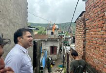 जयपुर जिला कलक्टर डॉ. जितेन्द्र कुमार सोनी ने किया जलभराव प्रभावित इलाकों का दौरा : प्रभावितों से किया संवाद