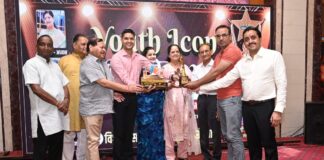 एन्ग्रामर्स इंस्टिट्यूट के एजुकेशन डायरेक्टर पुखराज प्रजापत को मिला “बीकानेर यूथ आइकॉन” अवार्ड