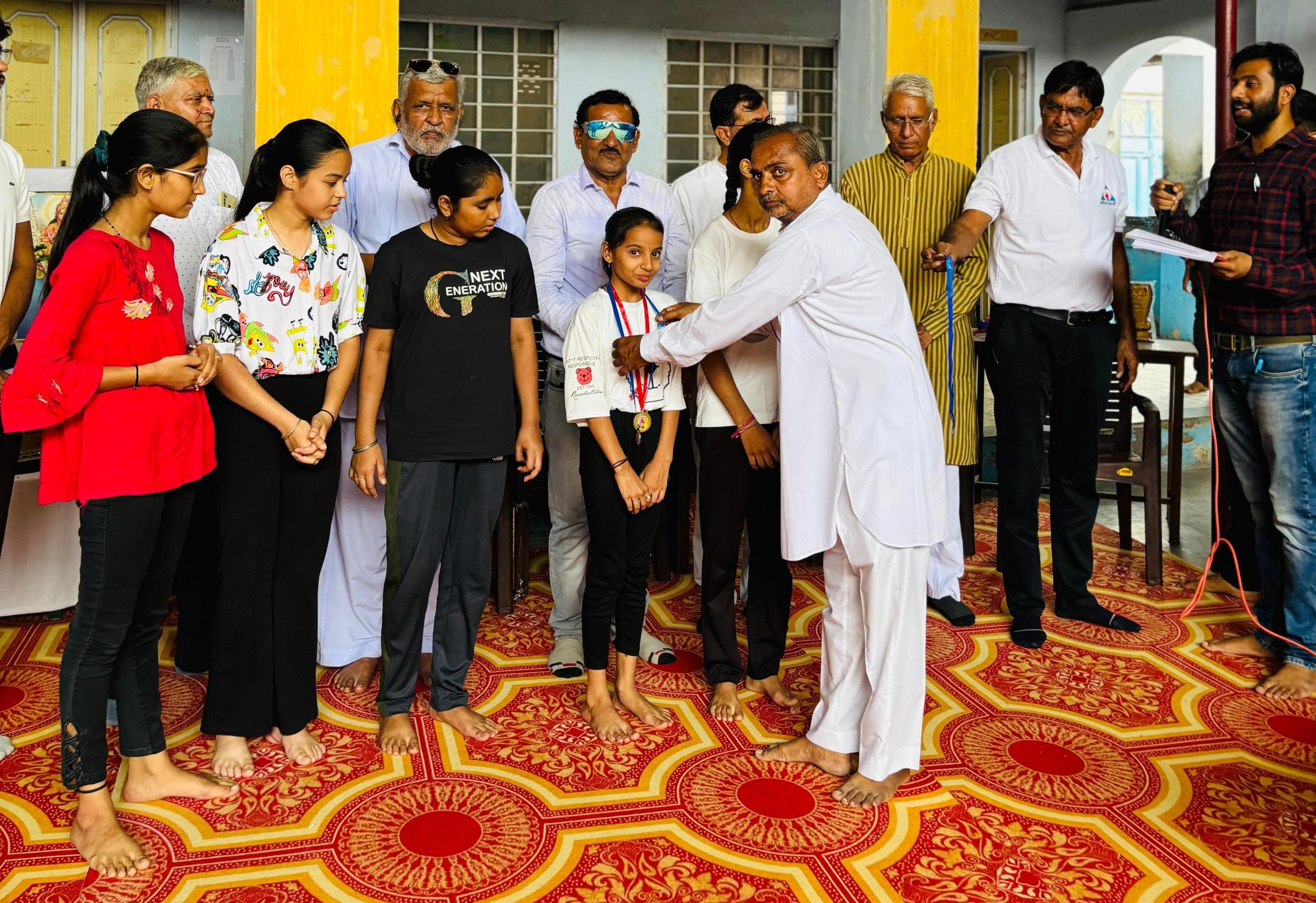 जिला स्तरीय विद्यालयी योग प्रतियोगिता संपन्न