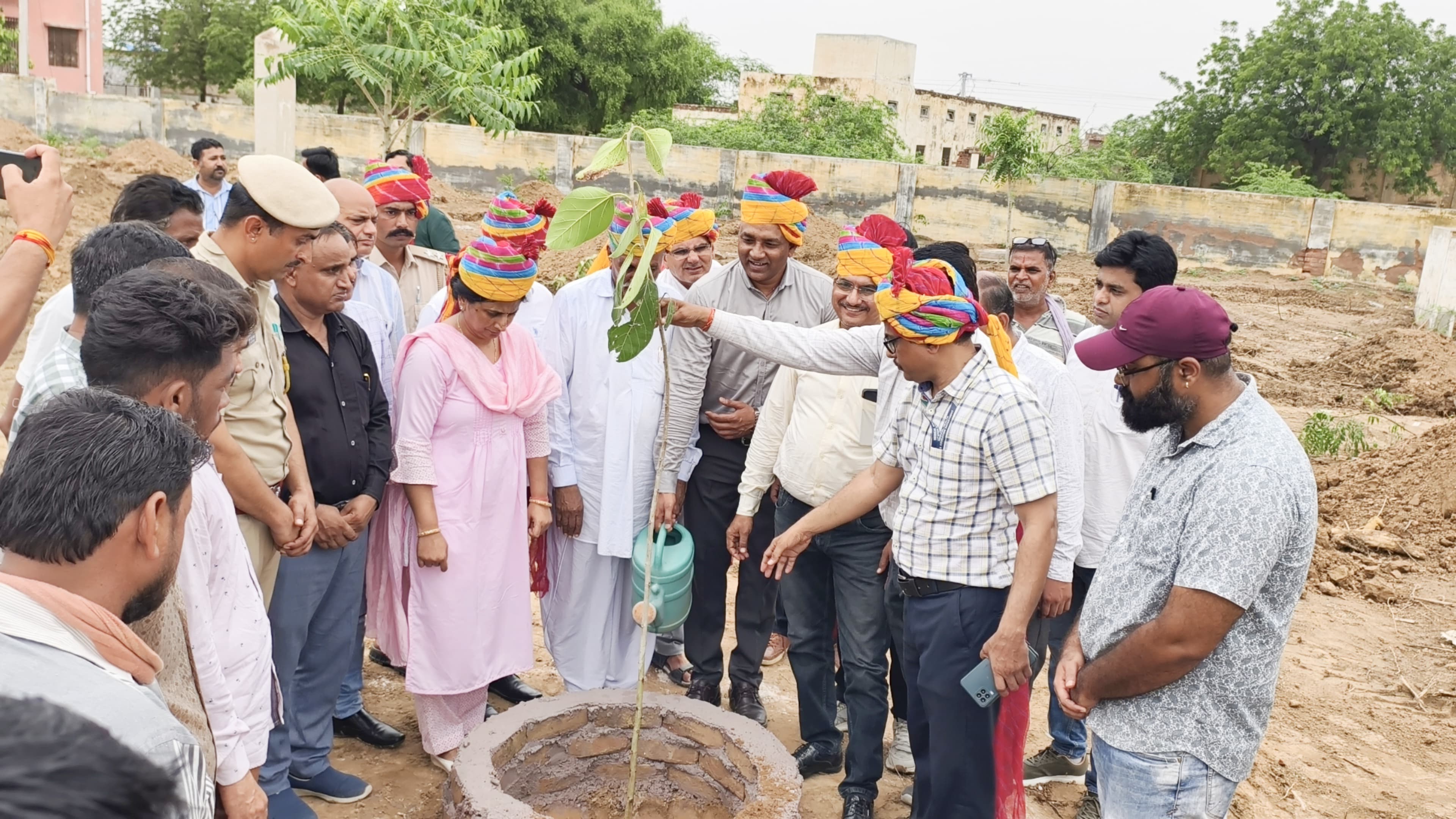 वृक्षारोपण महाअभियान : पंचायत समिति कोलायत में विशेष कार्यक्रम आयोजित