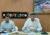 केंद्रीय मंत्री अर्जुन राम मेघवाल ने मंडल रेल कार्यालय बीकानेर के अधिकारियों के साथ रेल-विकास कार्यों की समीक्षा