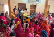 ब्रह्मनाद का आयोजन होगा 18 को, मातृ शक्ति ने किया रंगोली का आयोजन